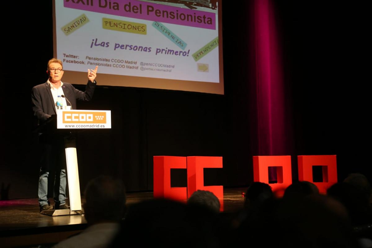 CCOO celebra el 22º Día del Pensionista