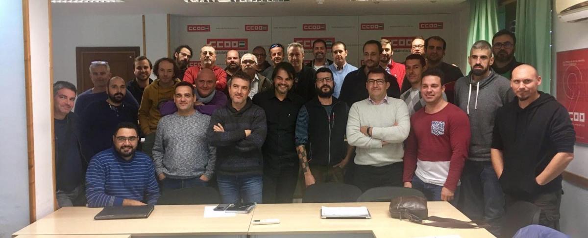 Delegados andaluces del sector de la elevación reunidos en Sevilla