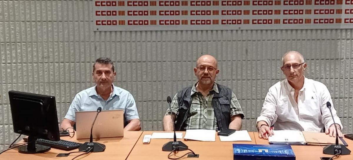 Miembros CCOO Subcomisin Paritaria MPTMD