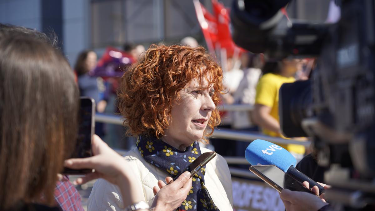 Concentración de personal de AEMET en Cantabria 19-03-2026