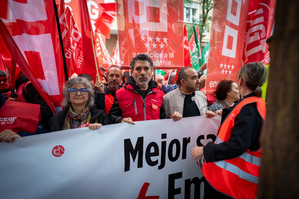 Concentraciones 30 octubre 2025 frente al Ministerio para la Transformación Digital y Función Pública