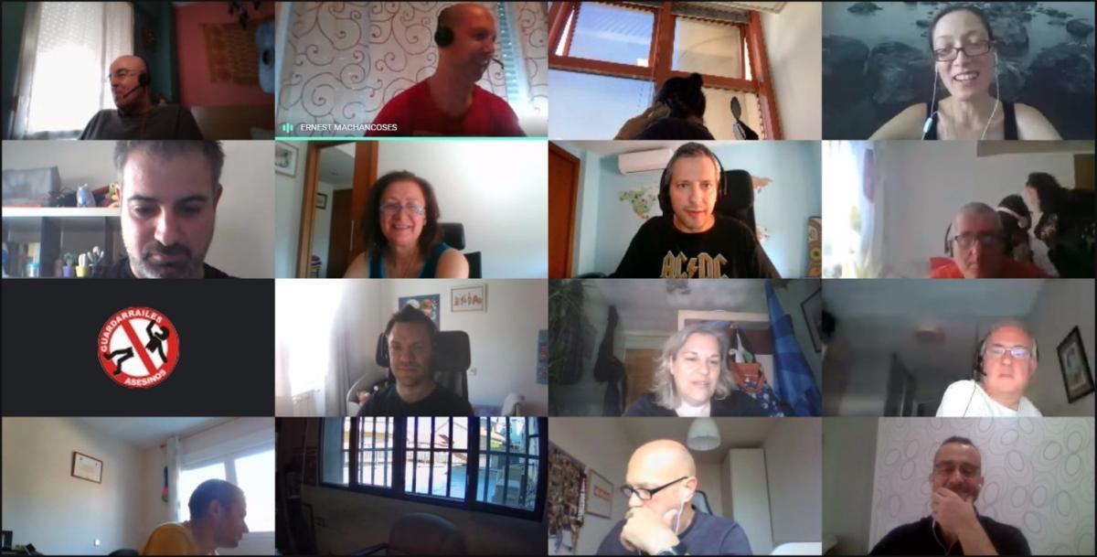 Taller sobre teletrabajo impartido a delegados y delegadas de Futjitsu