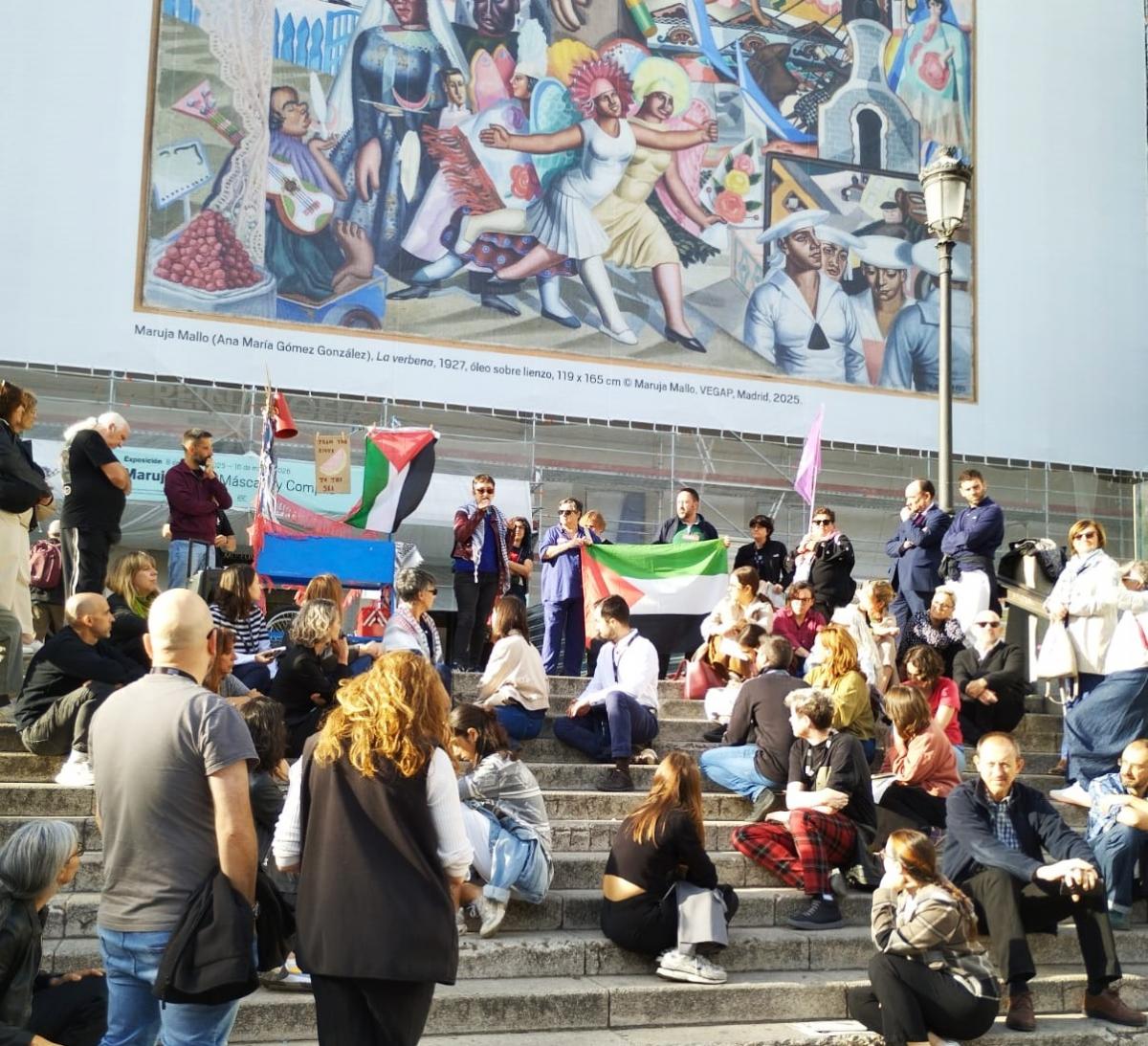 Concentraciones y Paros en apoyo al pueblo Palestino (15 octubre 2025)