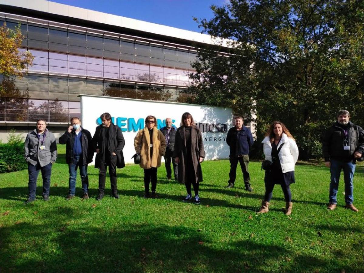 Reunión con Siemens Gamesa (Imagen de archivo)