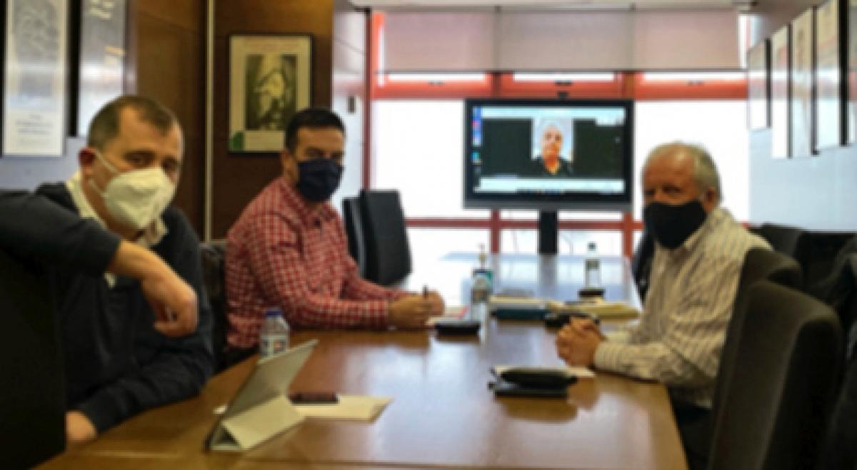 La reunión presencial se celebró en la sede de CCOO de Industria