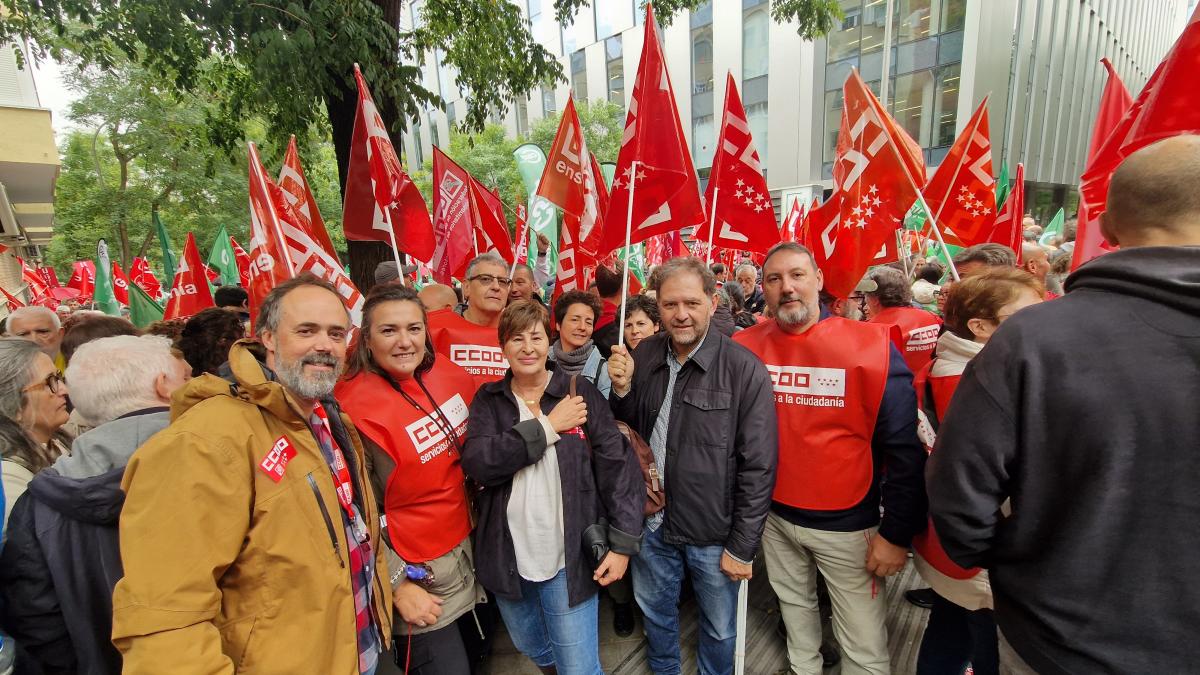 Concentraciones 30 octubre 2025 frente al Ministerio para la Transformación Digital y Función Pública
