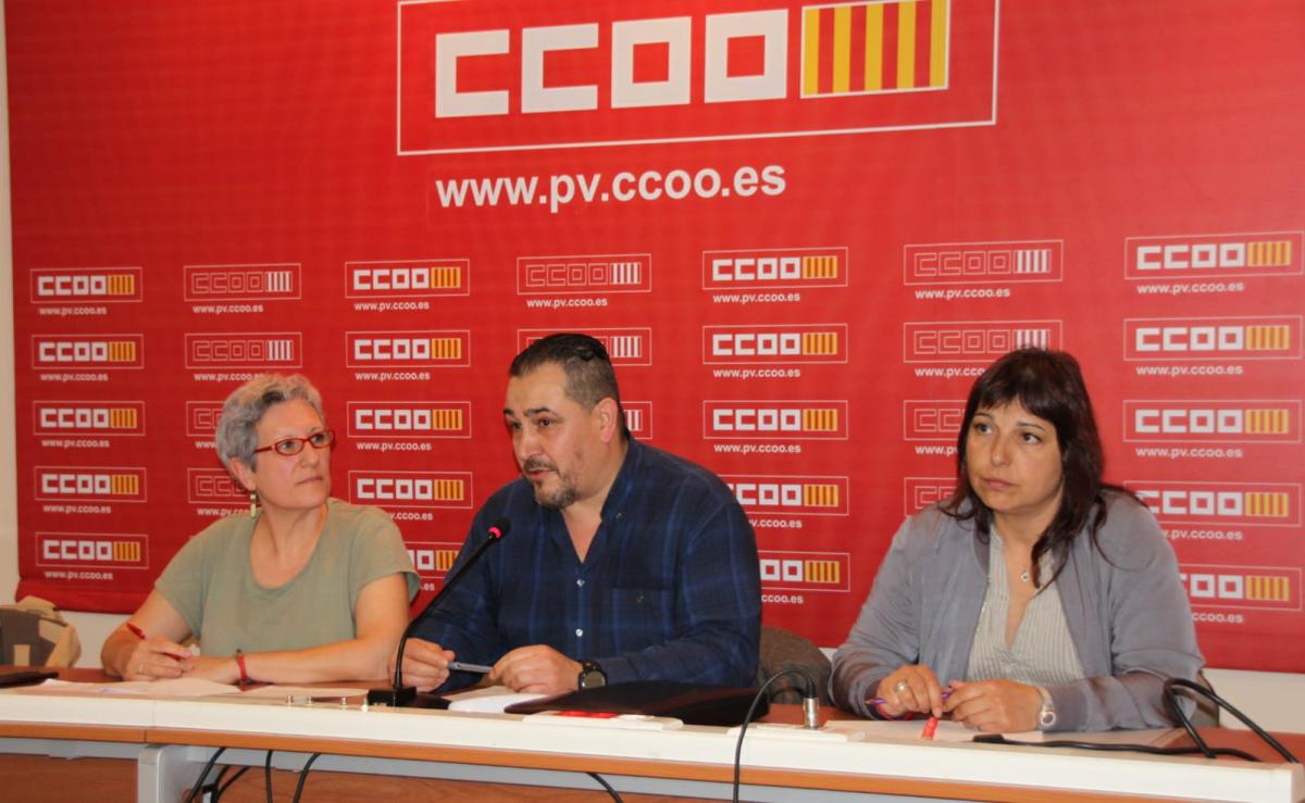 ASamblea de CCOO en Valencia. 6 mayo 2019