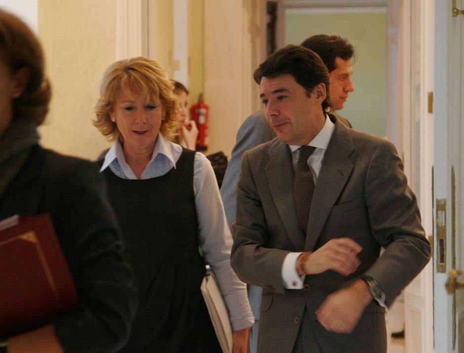 Esperanza Aguirre e Ignacio González