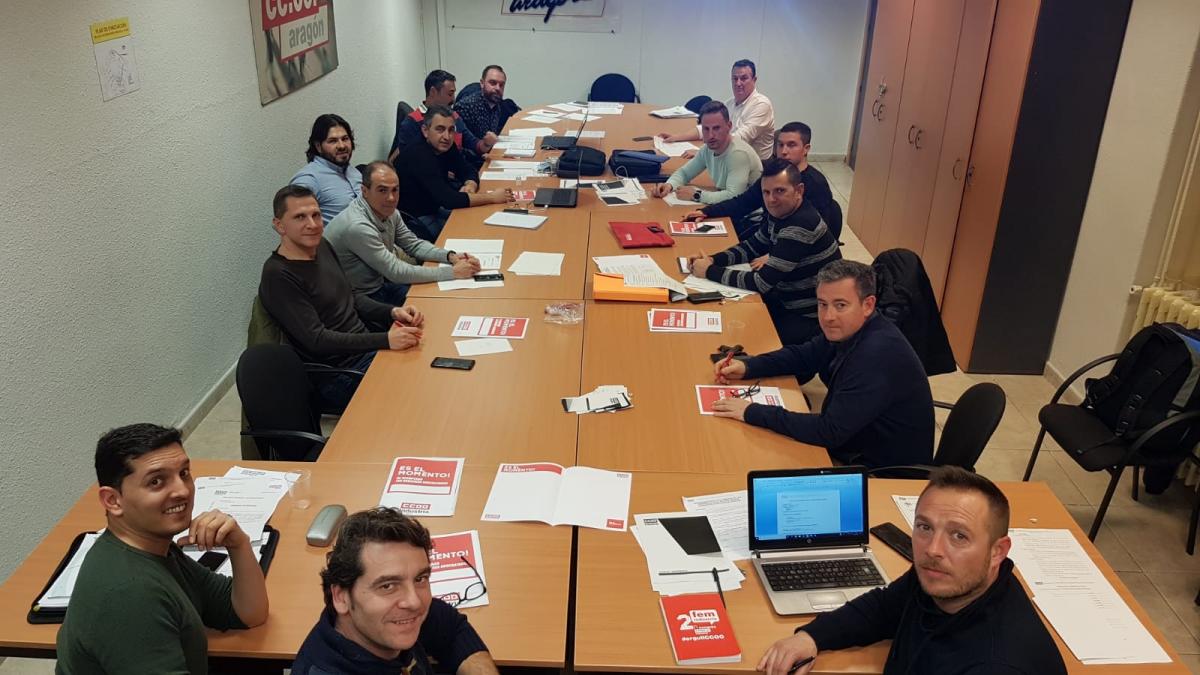 I Conferencia de la Sección Sindical Intercentros de CCOO en Verallia