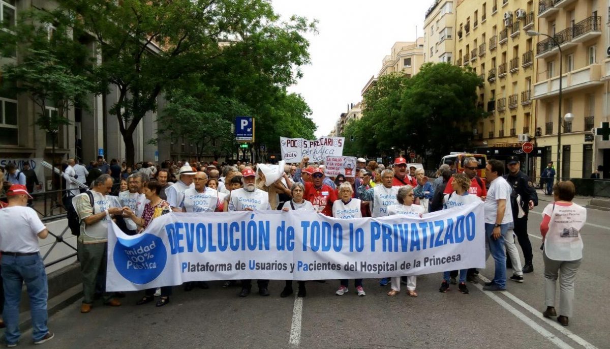 56ª Marea Blanca en defensa de la sanidad pública