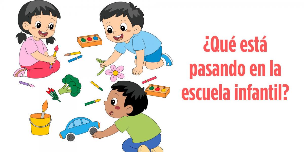 ¿Qué está pasando en la escuela infantil?