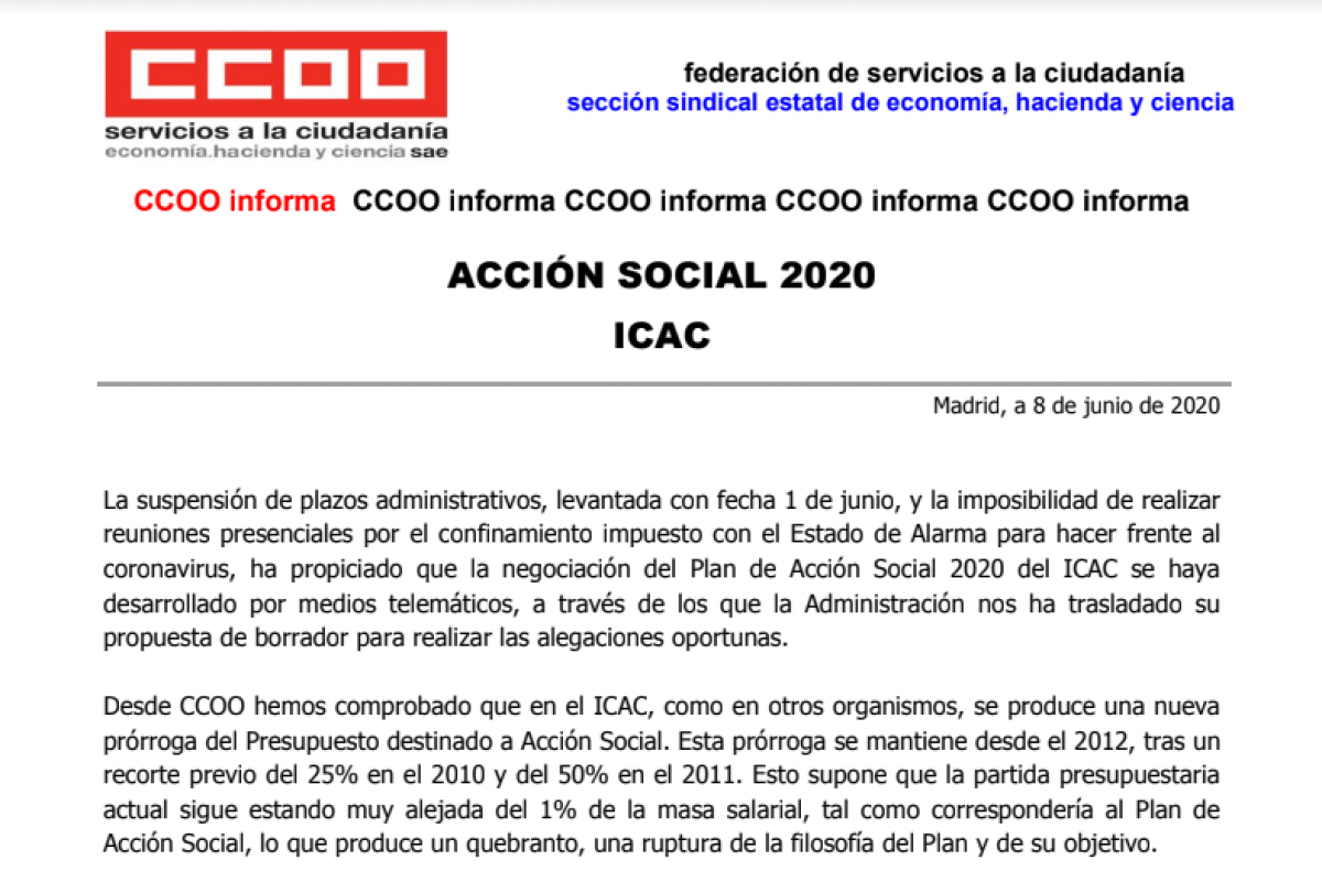 Acción Social 2020
