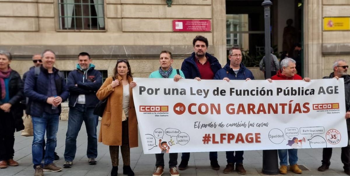 CONCENTRACIÓN #LFPAGE Illes Balears