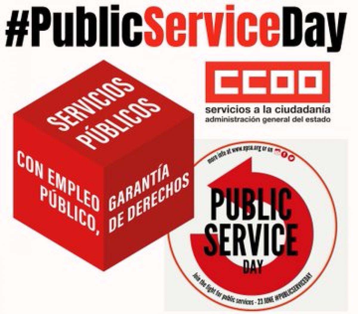 Día Internacional de los Servicios Públicos #PublicServiceDay #23junio