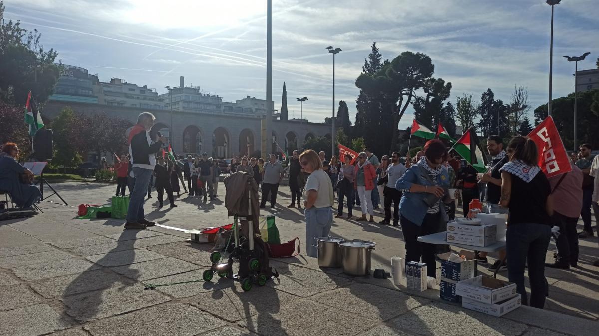 Concentraciones y Paros en apoyo al pueblo Palestino (15 octubre 2025)