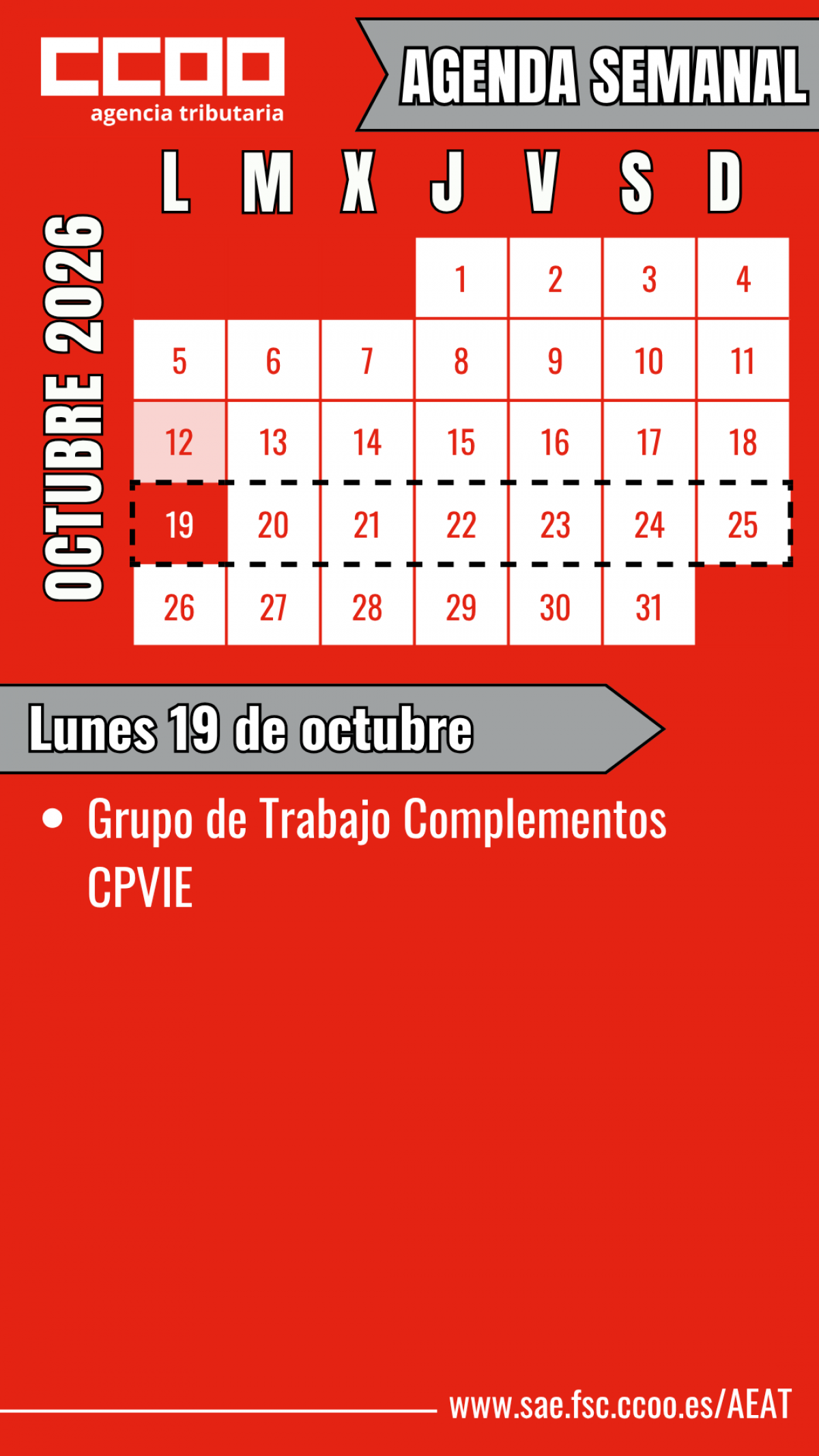 Agenda Semanal
