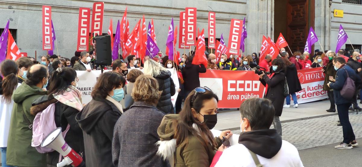 CCOO exige el cumplimiento de los acuerdos y la recuperación de la negociación en el área pública.