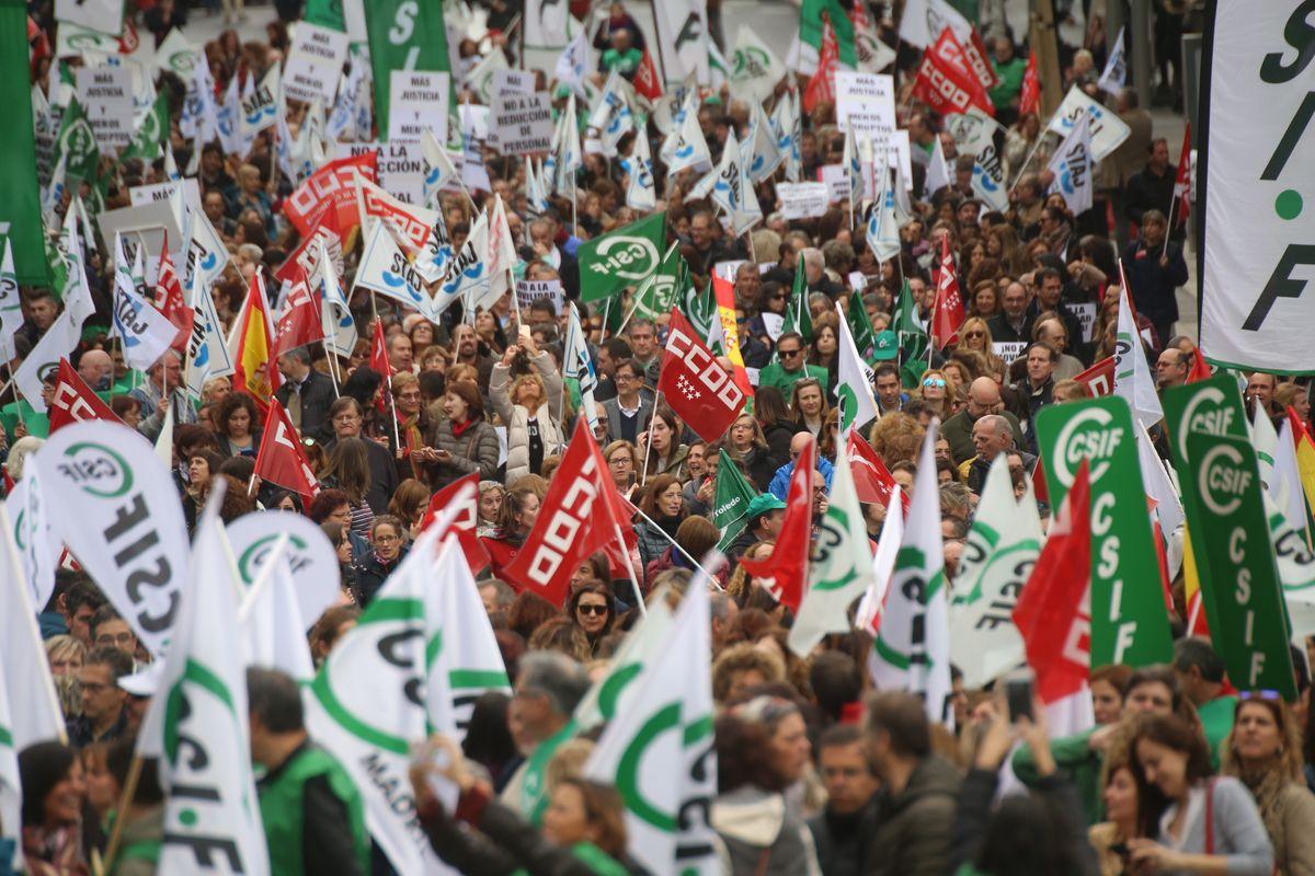 La Administración de Justicia se paraliza por la huelga de su personal