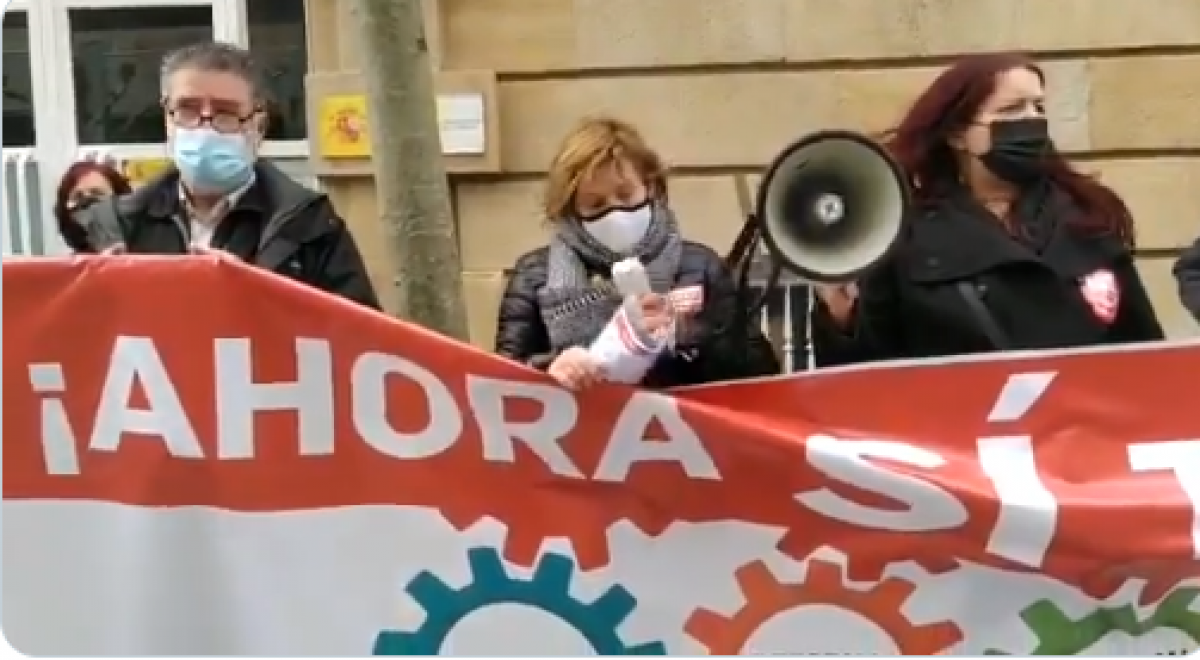 Protesta 11F en Soria