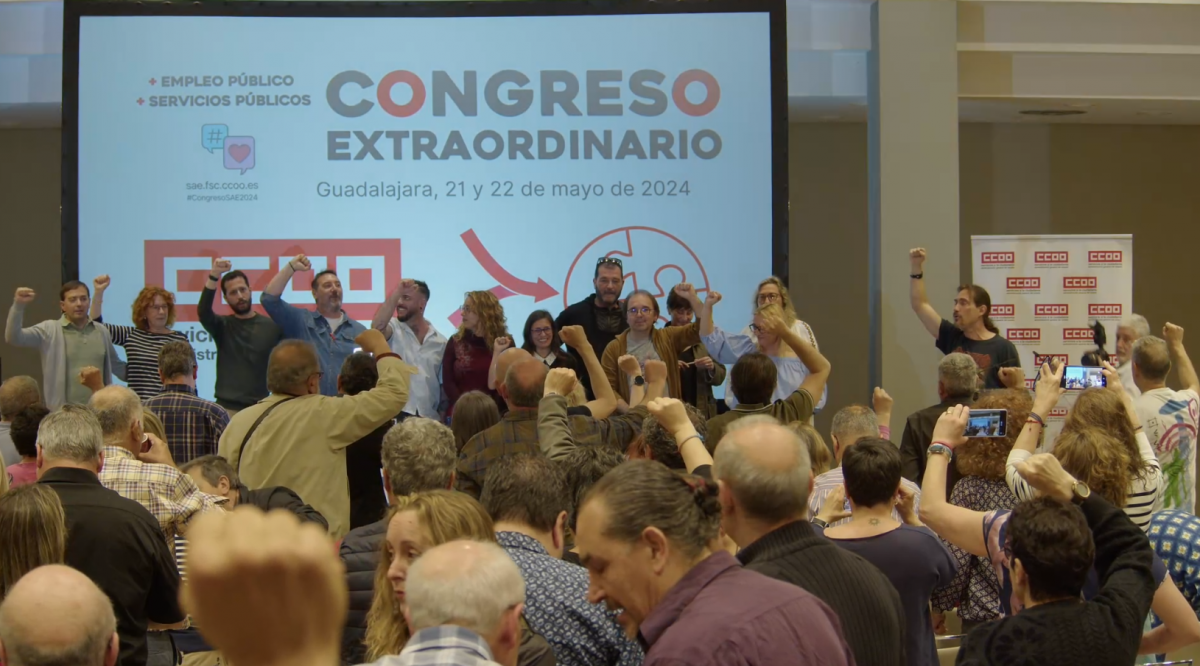 Congreso Extraordinario SAE FSC-CCOO Guadalajara 2024