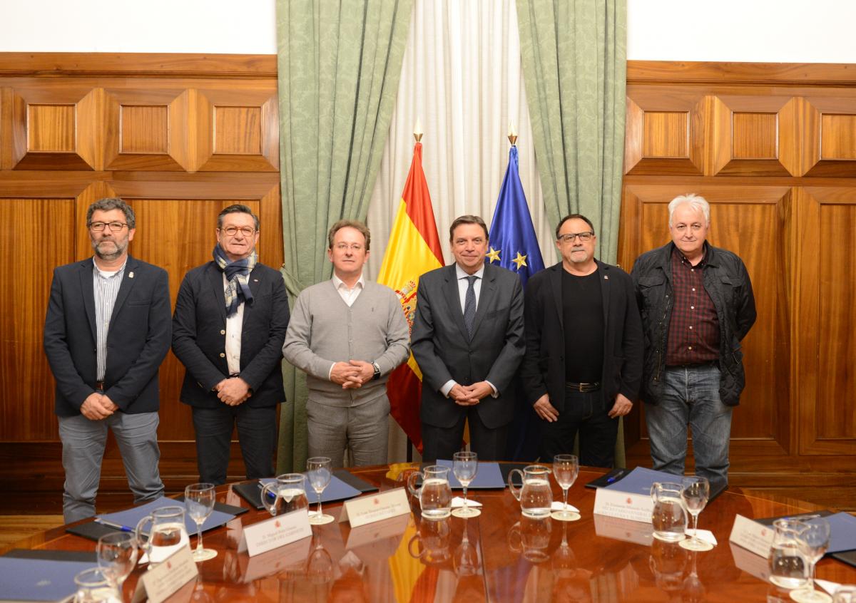 Reunión con el Ministro de Agricultura