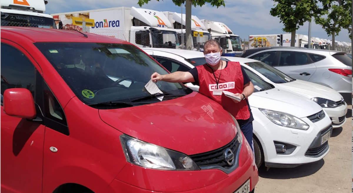 CCOO trasladó el acuerdo a la plantilla a través de asambleas y de folletos informativos