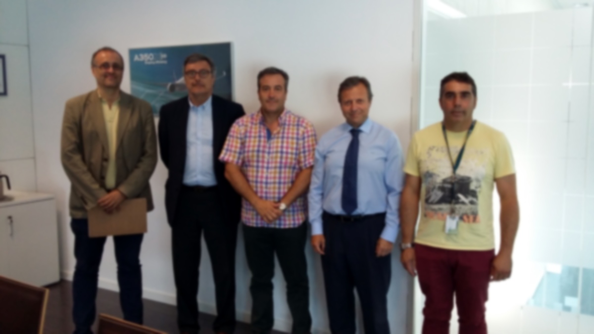 Ángel León y el Cluster Aeronáutico de CLM