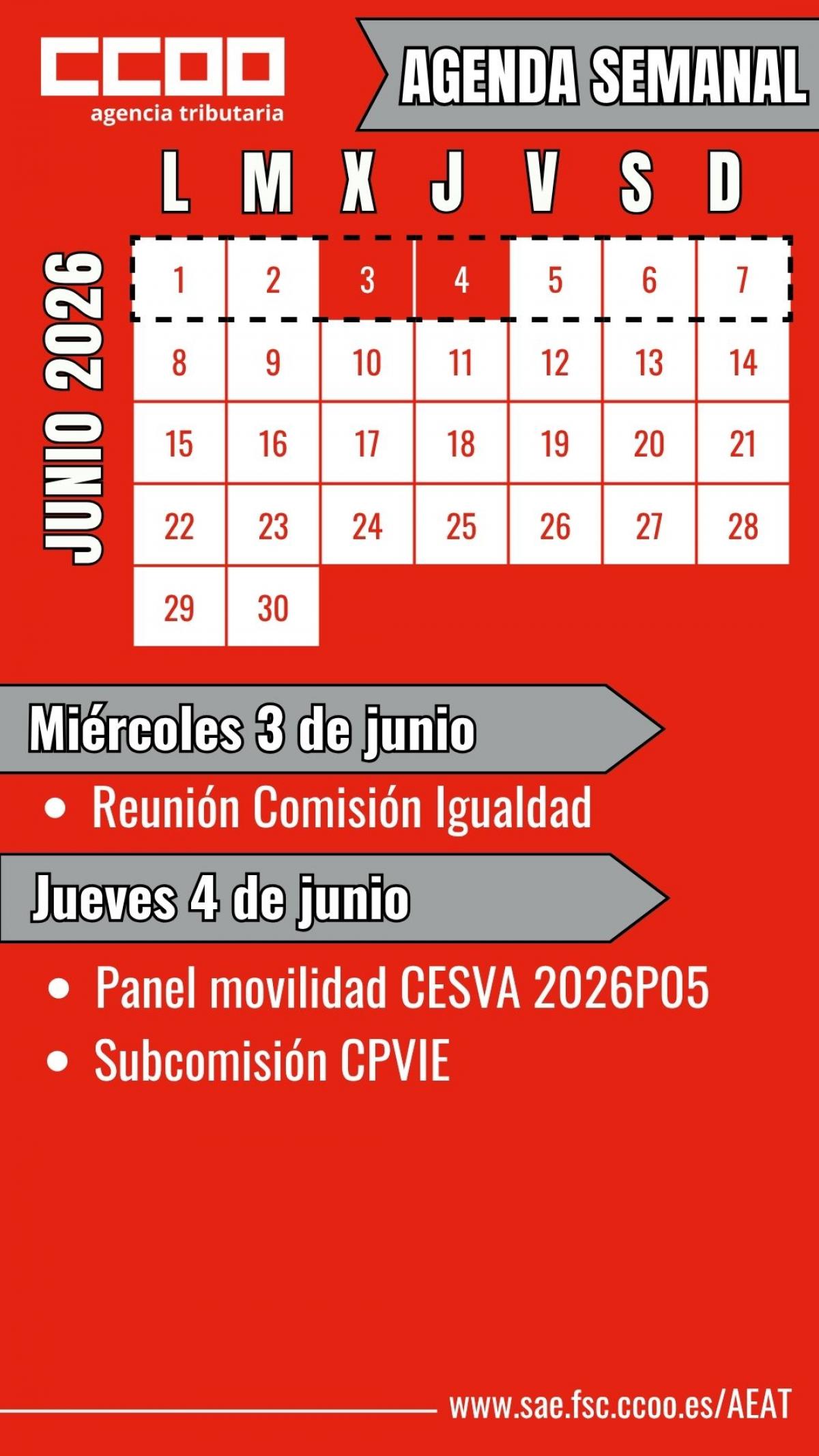 Agenda Semanal
