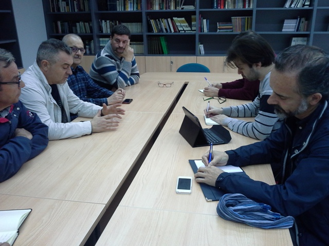 Reunión de CCOO con PODEMOS.