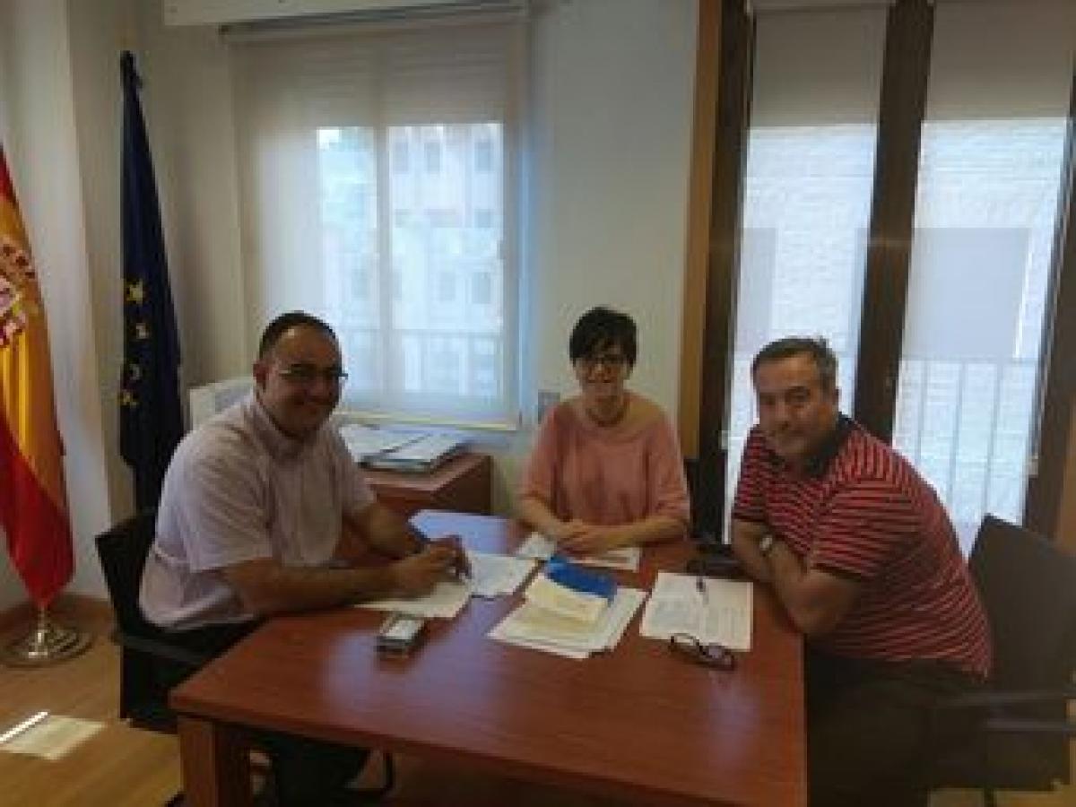 CCOO traslada a la Inspección de Trabajo su preocupación por la precariedad laboral.