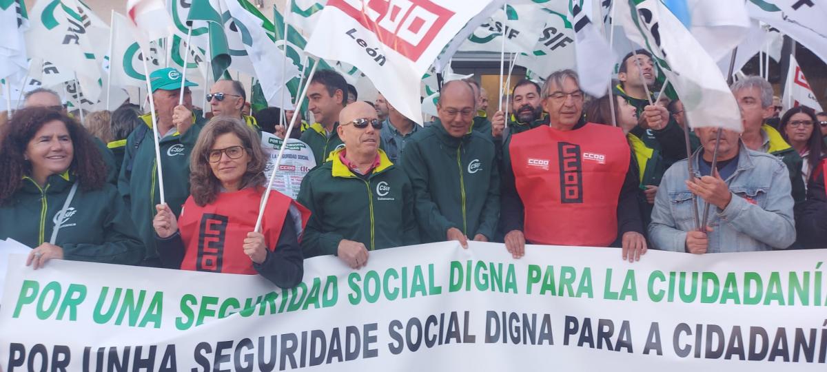 Concentración en León