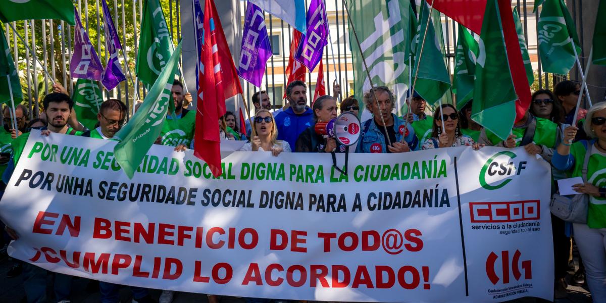 Concentracin de la Seguridad Social el viernes 13 de septiembre en Madrid