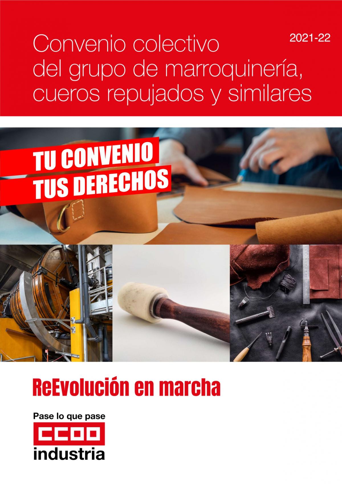 Convenio colectivo del grupo de marroquinería, cueros repujados y similares