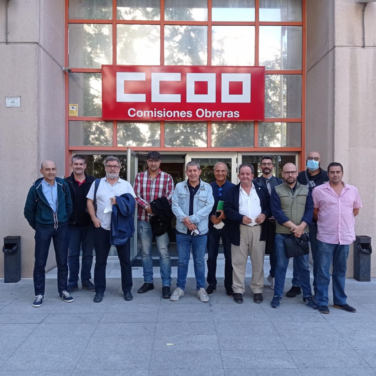 Comisión Ejecutiva y Secretaria General de Santa Barbara Sistemas