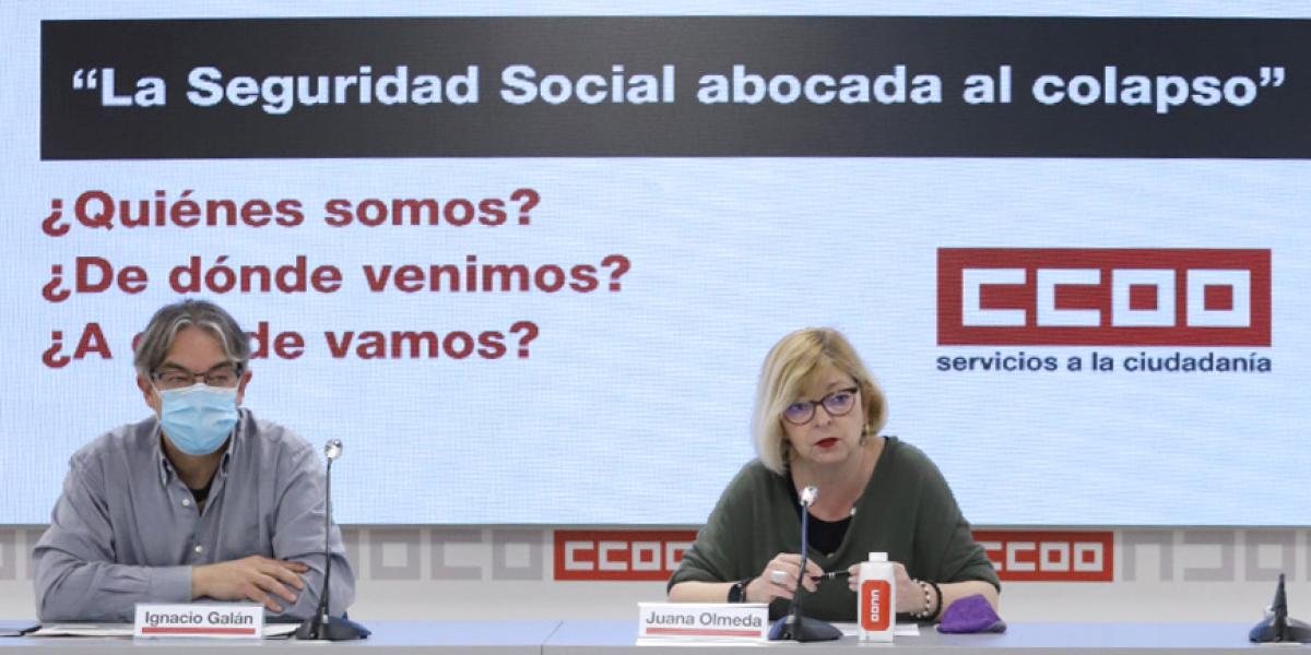 Juana Olmeda e Ignacio Galán han presentado tres estudios que evidencian un grave problema de falta de personal en la Seguridad Social