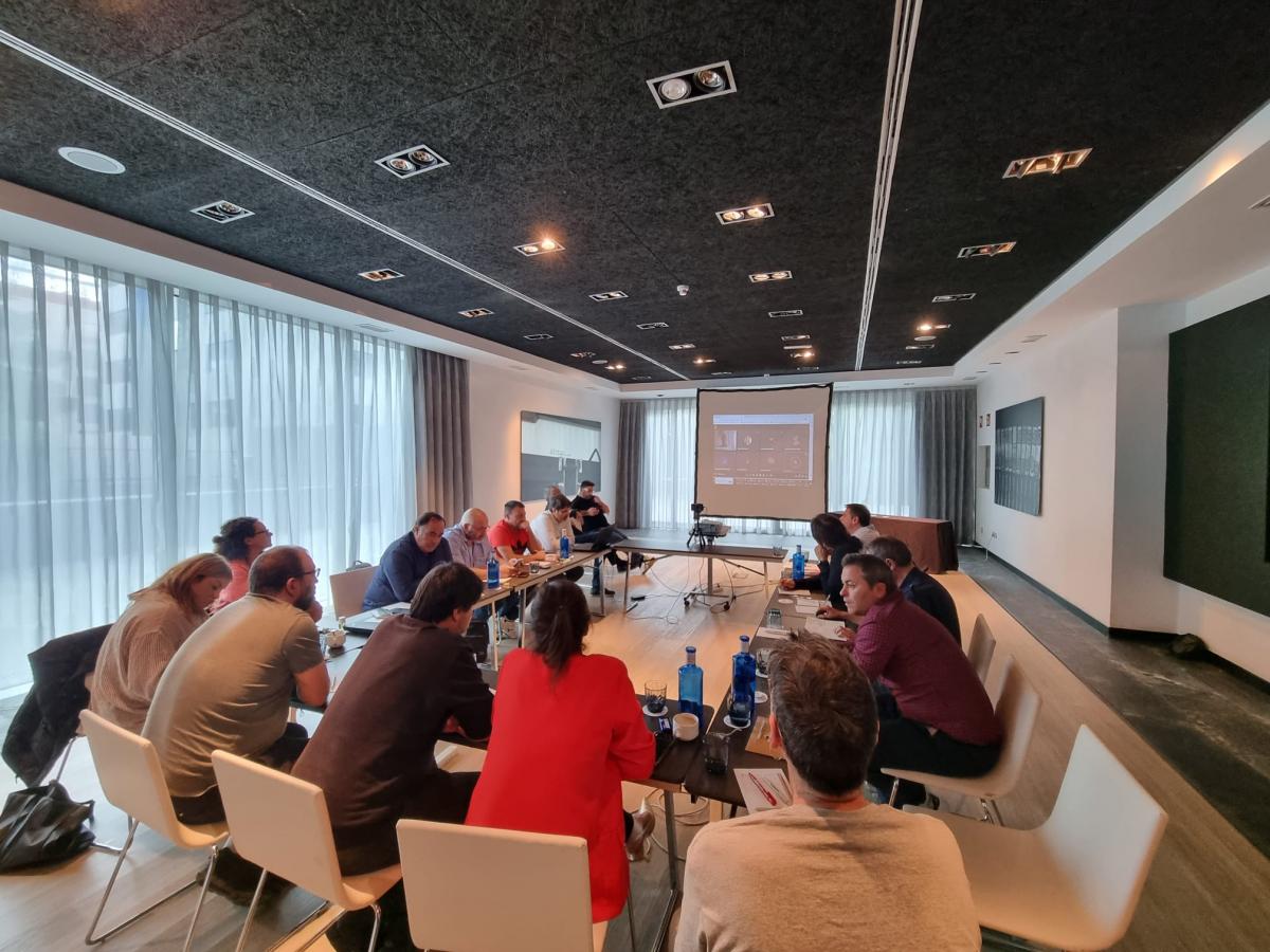 Reunión de la sección sindical de CCOO en Siemens Gamesa
