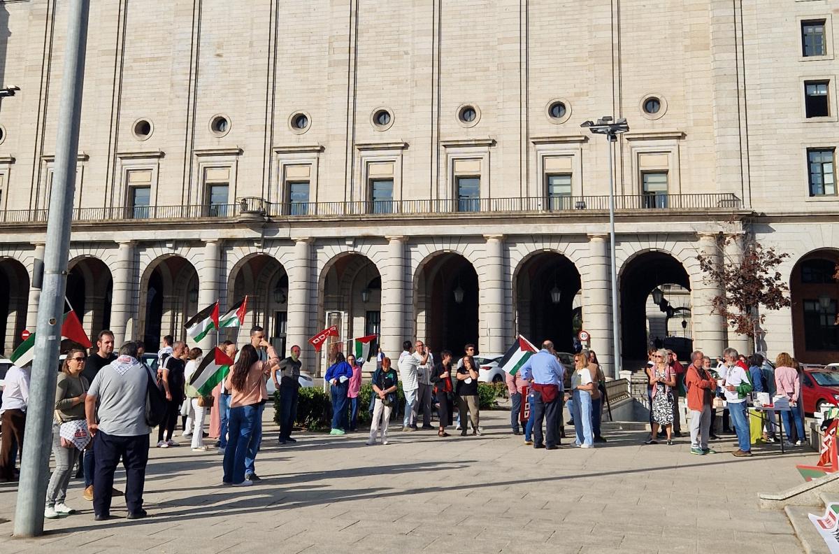 Concentraciones y Paros en apoyo al pueblo Palestino (15 octubre 2025)