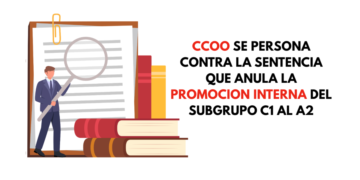CCOO se ha personado en el procedimiento para formular recurso de apelación contra la Sentencia 144/2026