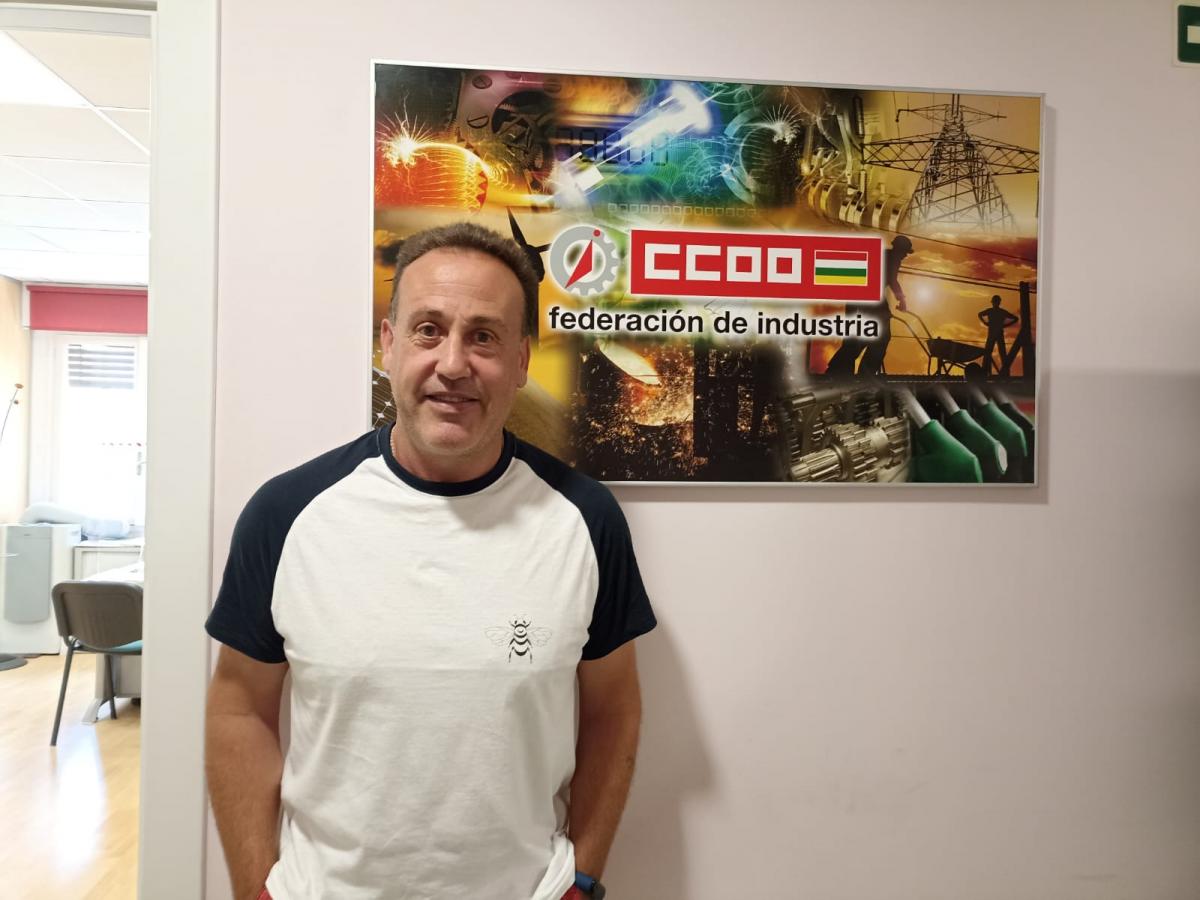 Miguel Ángel Rello, responsable de Política Sindical de CCOO de Industria de La Rioja