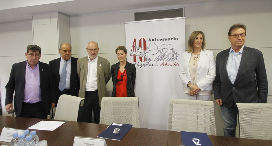 Presentación de los actos conmemorativos del 40º aniversario del asesinato de los Abogados de Atocha