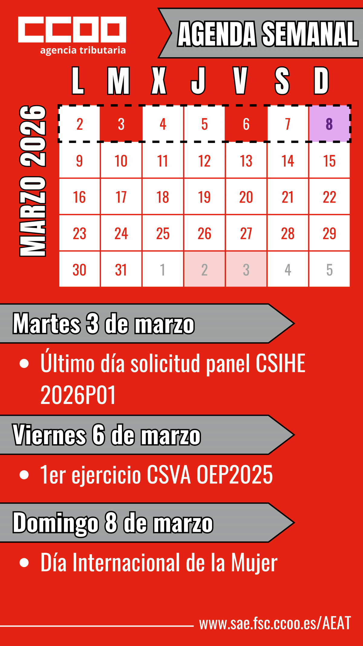 Agenda Semanal