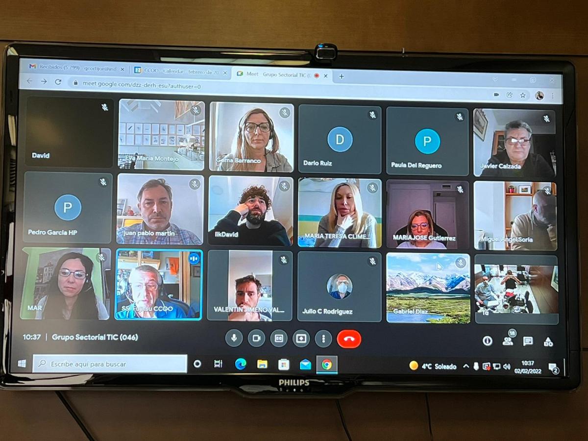Se constituye la coordinadora sectorial de empresas de ámbito estatal de CCOO de Industria del sector TIC