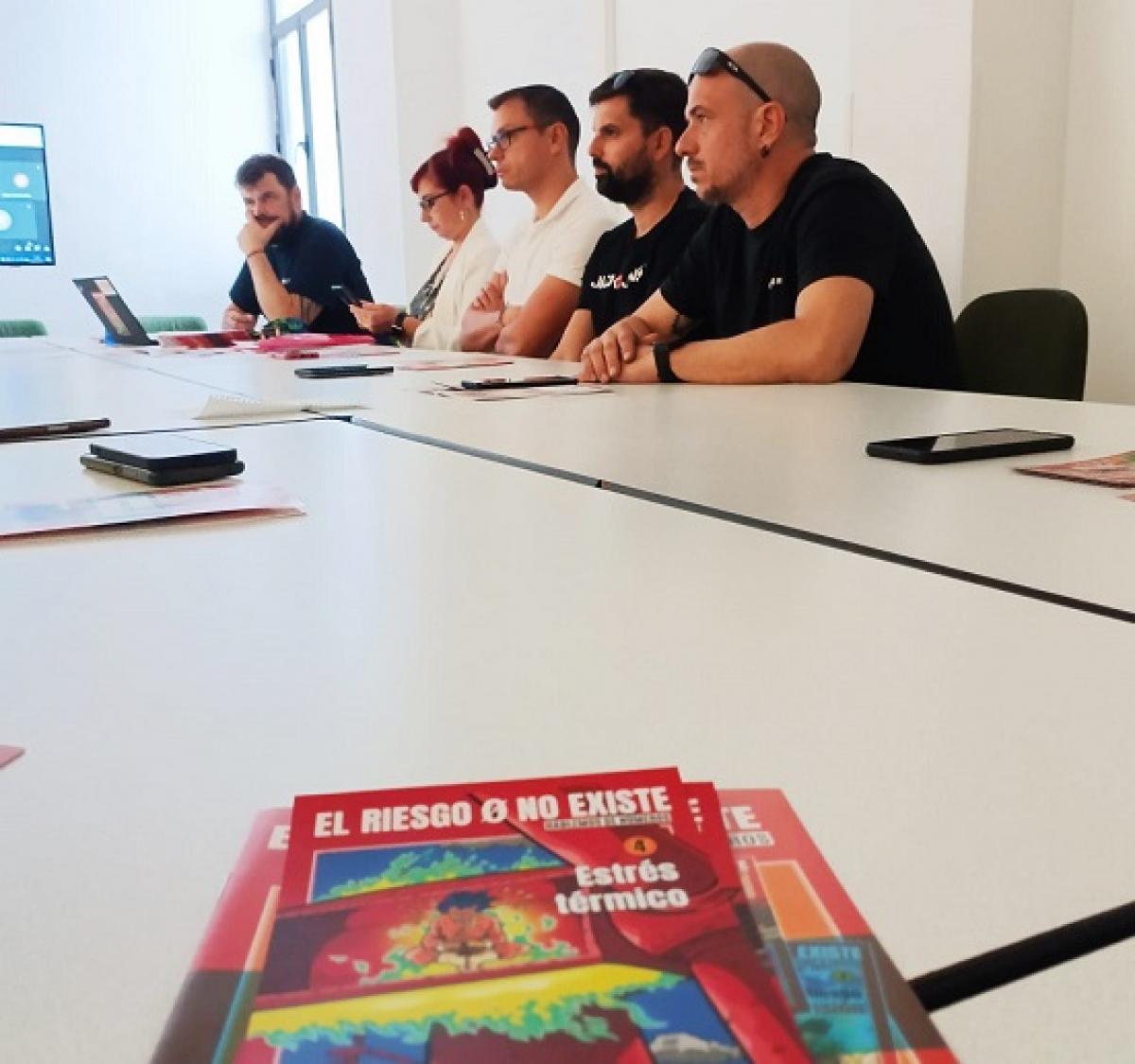 Asamblea de esta mañana en Jerez