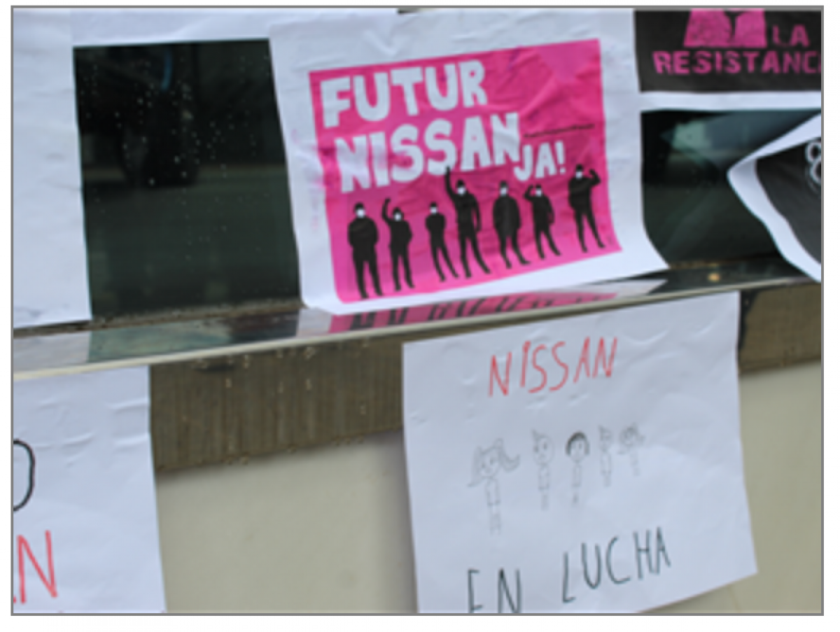 Nueva movilización de la plantilla de Nissan