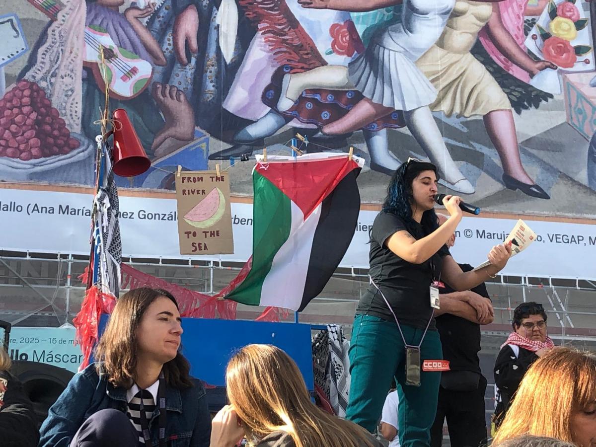 Concentraciones y paros para exigir el fin del genocidio en Palestina y una paz justa y duradera