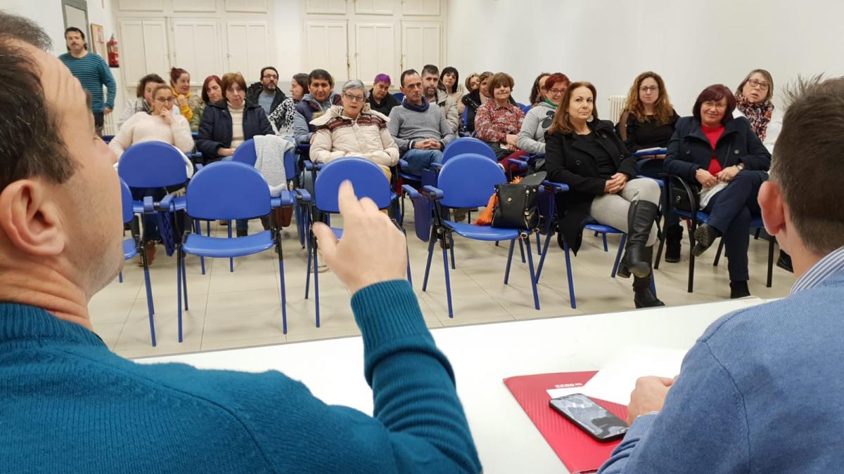 Asamblea de delegadas y delegados de CCOO en la conserva de Cantabria