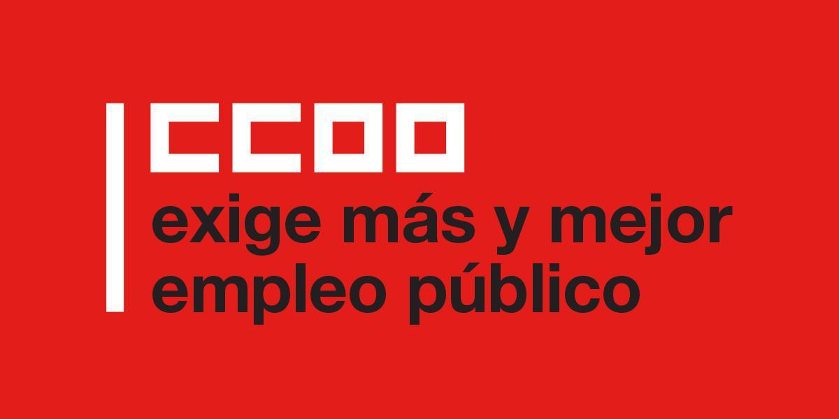 CCOO exige mas y mejor Empleo Público