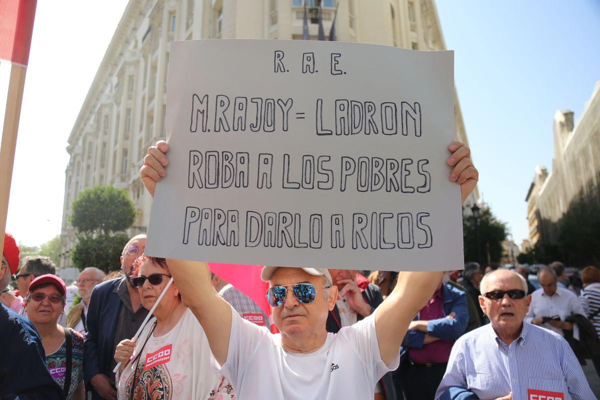 Concentración por unas pensiones dignas