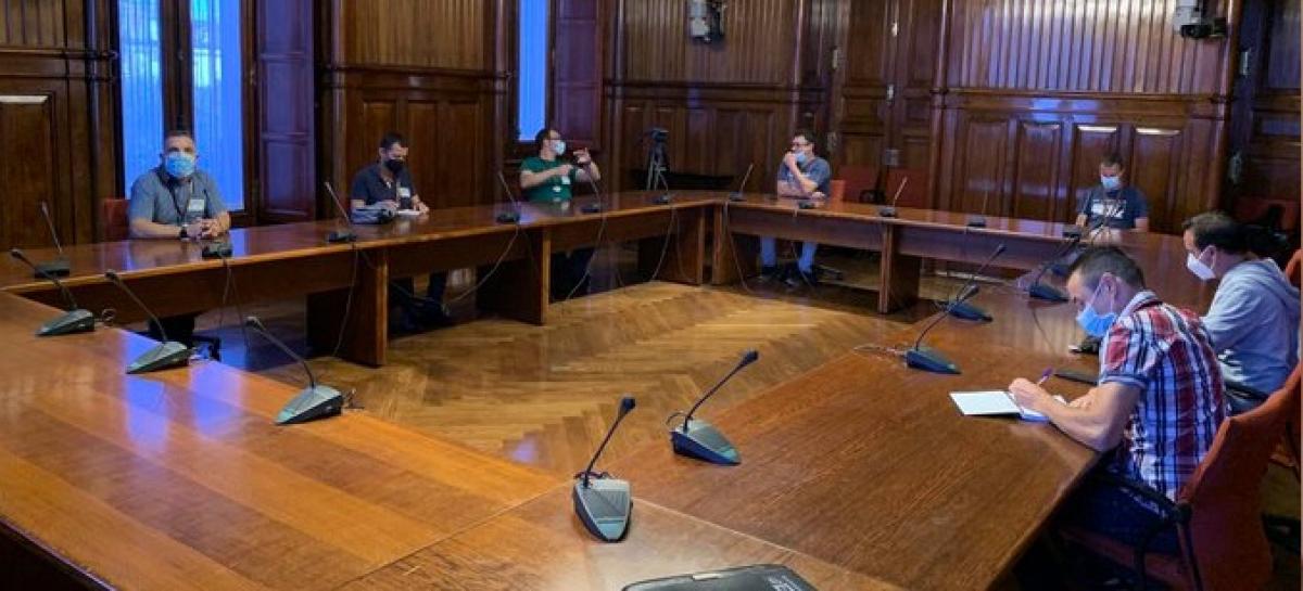 Reunión del comité de Nissan con el presidente del Parlament catalán