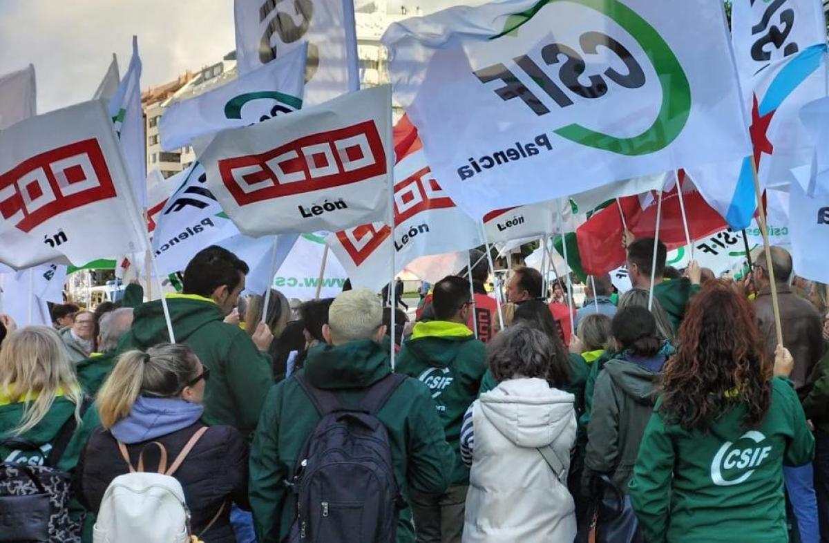 Concentración en León